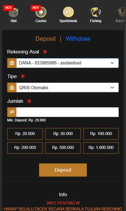 cara deposit 117slot Smart Mode